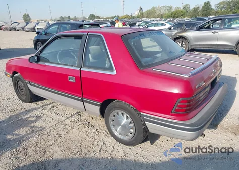 1989 Plymouth Sundance from USA, damaged, VIN 1P3BP44K2KN688757